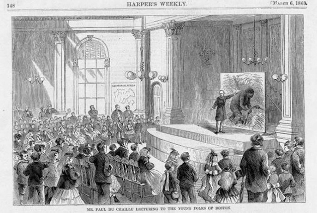 public lecture in 1869